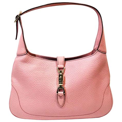 gucci pink leather hobo bag|authentic gucci hobo bag.